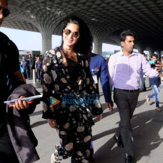 Katrina Kaif snapped at the airport while heading to Delhi