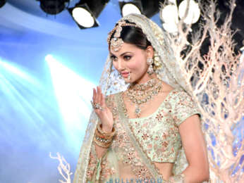 Kriti Kharbanda and Urvashi Rautela snapped at the Wedding Times show by Vikram Phadnis