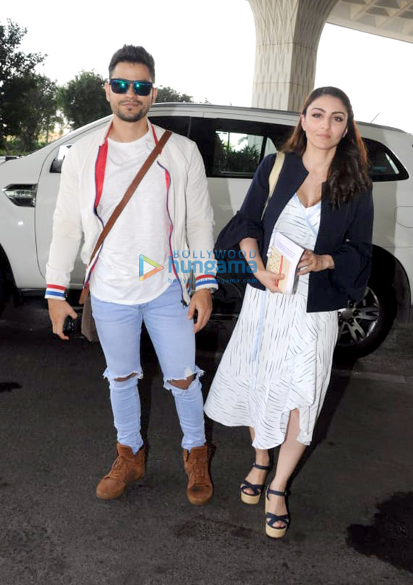 Kunal Khemu, Soha Ali Khan and others snapped at the airport Kunal Khemu, Soha Ali Khan and others snapped at the airport