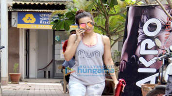 Malaika Arora and Shahid Kapoor spotted at the gym in Bandra