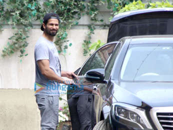 Malaika Arora and Shahid Kapoor spotted at the gym in Bandra