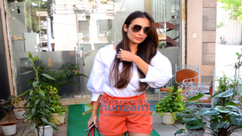 Malaika Arora spotted after salon session in Bandra