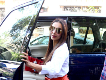 Malaika Arora spotted after salon session in Bandra