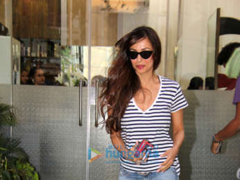 Malaika Arora spotted at Muah salon in Khar