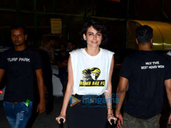 Mandana Karimi, Mandira Bedi and Gabriella Demetriades spotted at football ground in Bandra