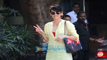 Mandana Karimi spotted at Otters Club in Bandra