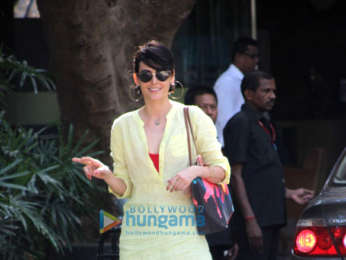 Mandana Karimi spotted at Otters Club in Bandra