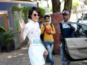 Mandana Karimi spotted at Sequel Cafe in Bandra
