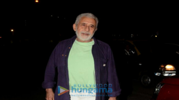 Naseeruddin Shah snapped with wife at BKC