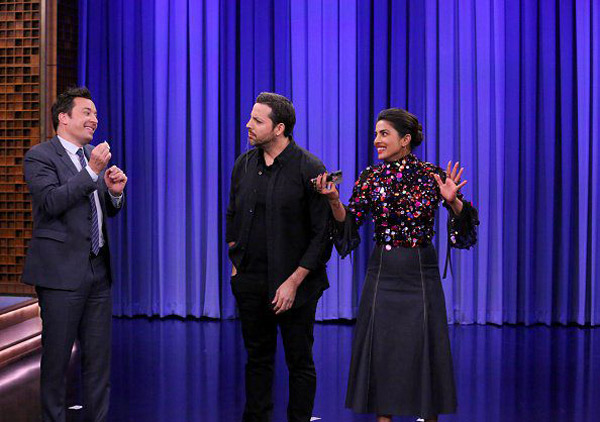 PHOTOS: Priyanka Chopra makes her fourth appearance on The Tonight Show starring Jimmy Fallon PHOTOS: Priyanka Chopra makes her fourth appearance on The Tonight Show starring Jimmy Fallon