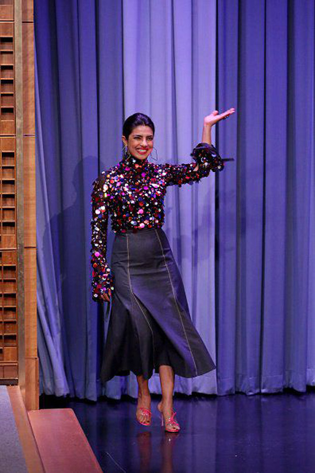 PHOTOS: Priyanka Chopra makes her fourth appearance on The Tonight Show starring Jimmy Fallon PHOTOS: Priyanka Chopra makes her fourth appearance on The Tonight Show starring Jimmy Fallon