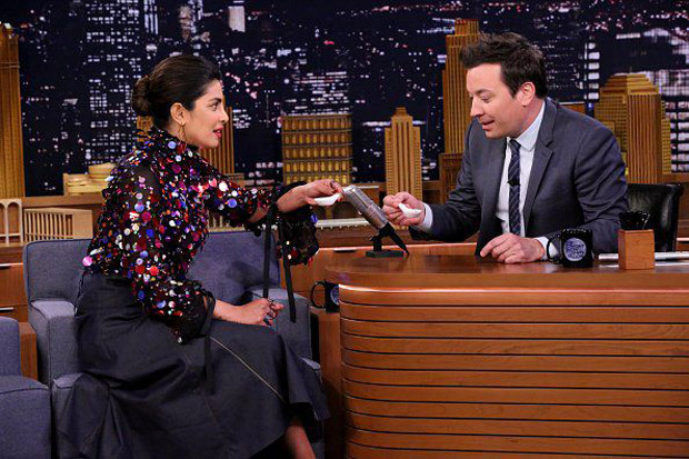 PHOTOS: Priyanka Chopra makes her fourth appearance on The Tonight Show starring Jimmy Fallon PHOTOS: Priyanka Chopra makes her fourth appearance on The Tonight Show starring Jimmy Fallon