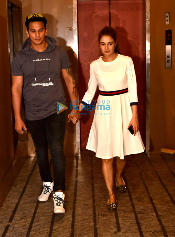 prince narula and yuvika chaudhary snapped at pvr juhu 1
