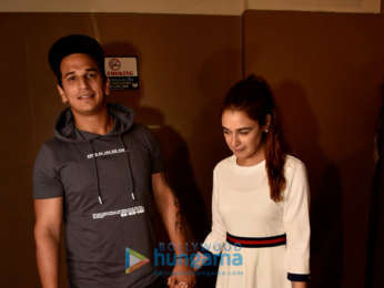 Prince Narula and Yuvika Chaudhary snapped at PVR, Juhu