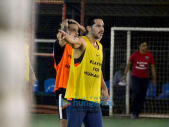 Ranbir Kapoor, Abhishek Bachchan, Ishaan Khatter and others snpped during a soccer match