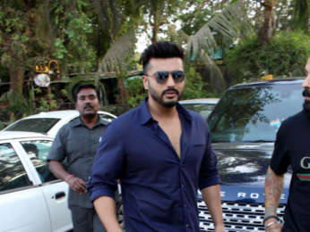 Ranbir Kapoor, Arjun Kapoor and Bunty Walia spotted in Andheri