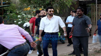 Ranbir Kapoor, Arjun Kapoor and Bunty Walia spotted in Andheri