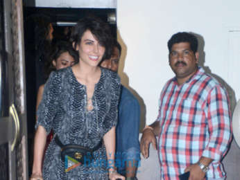 Ranveer Singh, Shraddha Kapoor and Mandana Karimi spotted at Bastian in Bandra