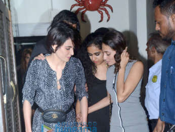 Ranveer Singh, Shraddha Kapoor and Mandana Karimi spotted at Bastian in Bandra