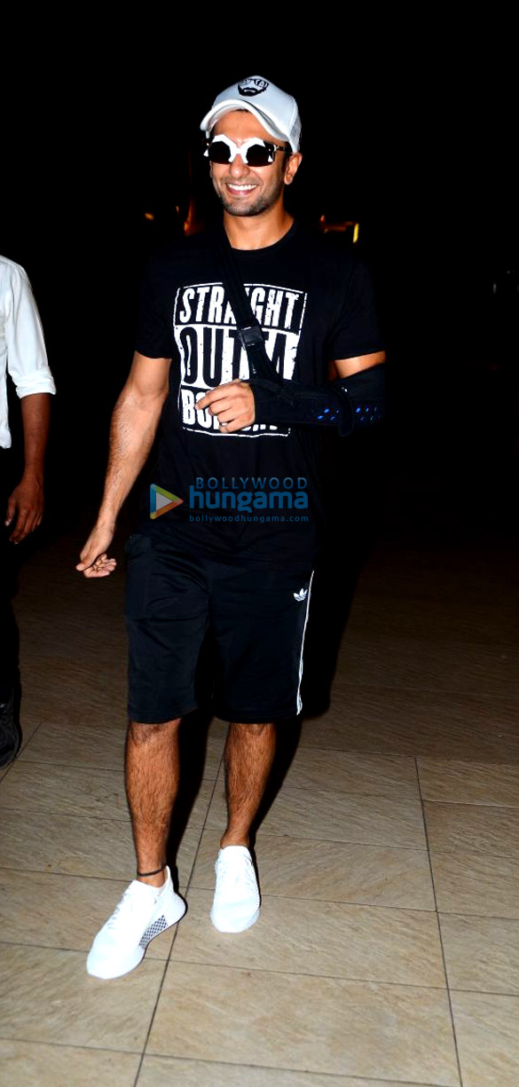 Ranveer Singh spotted at Otters Club in Bandra