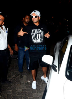 Ranveer Singh spotted at Otters Club in Bandra