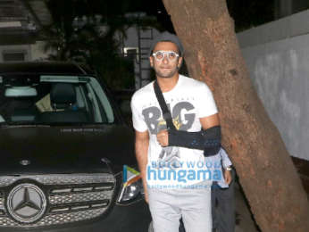 Ranveer Singh spotted at Physio Rehab center in Bandra