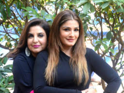 Raveena Tandon and Farah Khan snapped on sets of Entertainment Ki Raat
