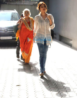 Rhea Chakraborty snapped at Ramesh Taurani's office