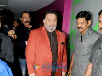 Rishi Kapoor and Amitabh Bachchan snapped promoting their film 102 Not Out at the Star Sports studio