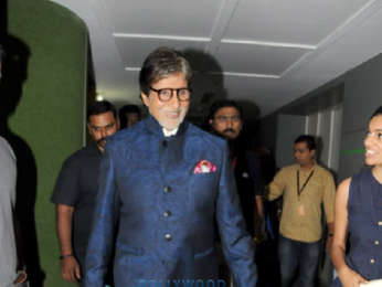 Rishi Kapoor and Amitabh Bachchan snapped promoting their film 102 Not Out at the Star Sports studio