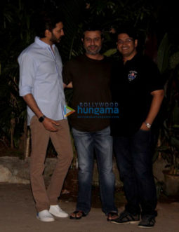 Riteish Deshmukh and Milap Zaveri spotted after a meeting in Khar