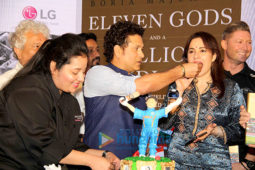 Sachin Tendulkar launches Boria Majumdar's book 'Eleven Gods and A Billion Indians'