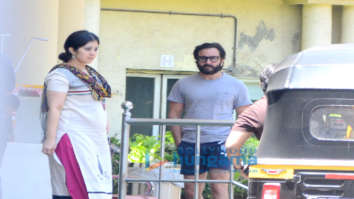 Saif Ali Khan spotted at Lilavati hospital in Bandra