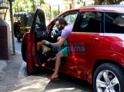 Saif Ali Khan spotted at dubbing studio in Bandra