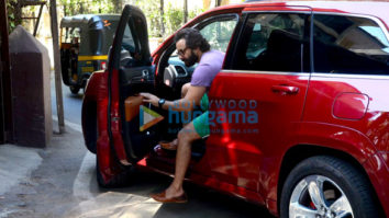 Saif Ali Khan spotted at dubbing studio in Bandra