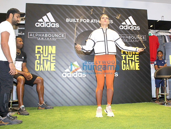 saiyami kher graces the launch of adidas alphabounce beyond 5