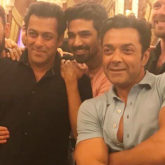 Salman Khan, Bobby Deol and other Race 3 stars come together for the birthday of Saqib Saleem
