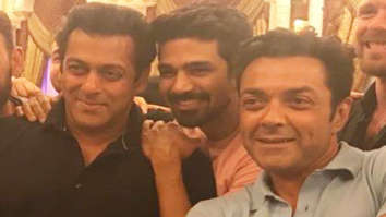Salman Khan, Bobby Deol and other Race 3 stars come together for the birthday of Saqib Saleem [see pics and videos]