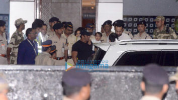 Salman Khan snapped arriving back in Mumbai