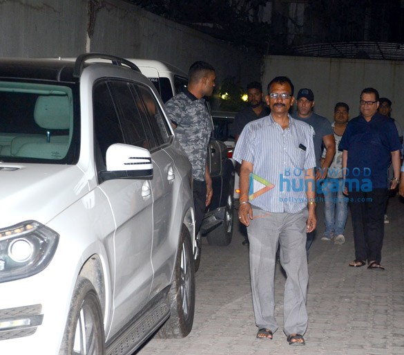 Salman Khan spotted at Tips office in Bandra