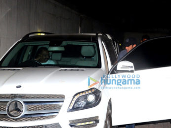 Salman Khan spotted at Tips office in Bandra