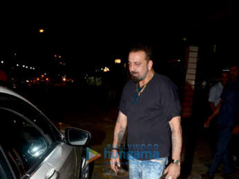 Sanjay Dutt snapped at Ashutosh Gowariker's office in Khar