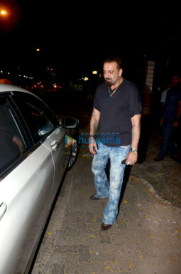 Sanjay Dutt snapped at Ashutosh Gowariker's office in Khar