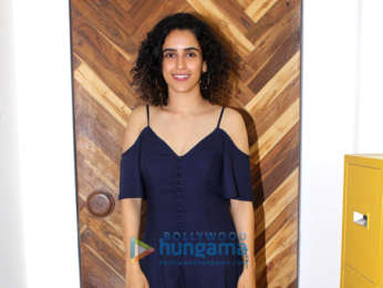 Sanya Malhotra snapped in Mumbai