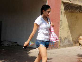 Sara Ali Khan snapped at the gym