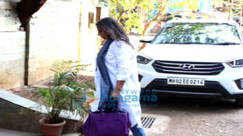 Shabana Azmi snapped in Juhu