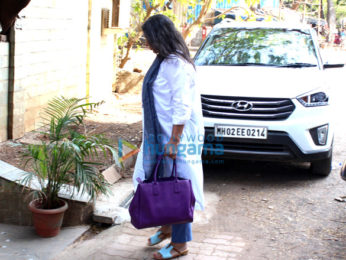 Shabana Azmi snapped in Juhu