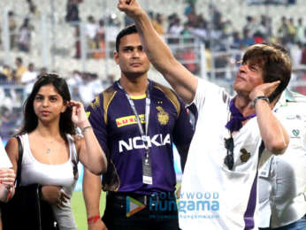 Shah Rukh Khan and Suhana Khan snapped at Eden Garden