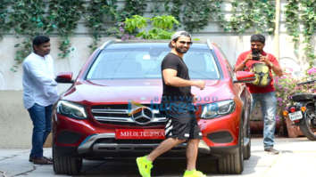 Shahid Kapoor and Aditya Roy Kapur snapped at the gym