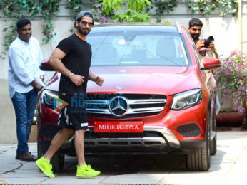 Shahid Kapoor and Aditya Roy Kapur snapped at the gym